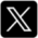 X (twitter) social logo