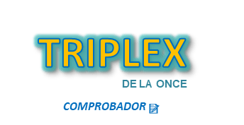 Comprobador de resultados del Triplex de ONCE